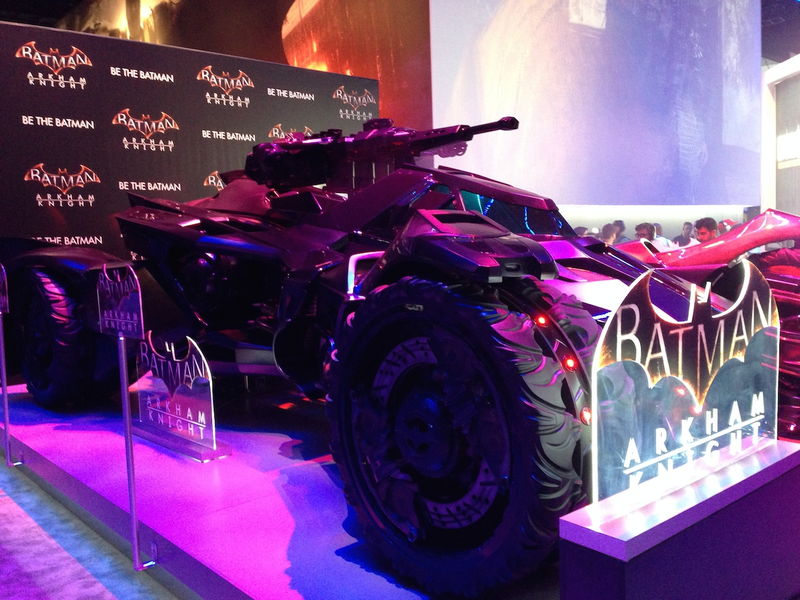 Illustration for article titled ​They Brought A Batmobile To E3